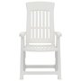 Voir la diapositive 4 : VIDAXL Chaises inclinables de jardin lot de 2 blanc PP