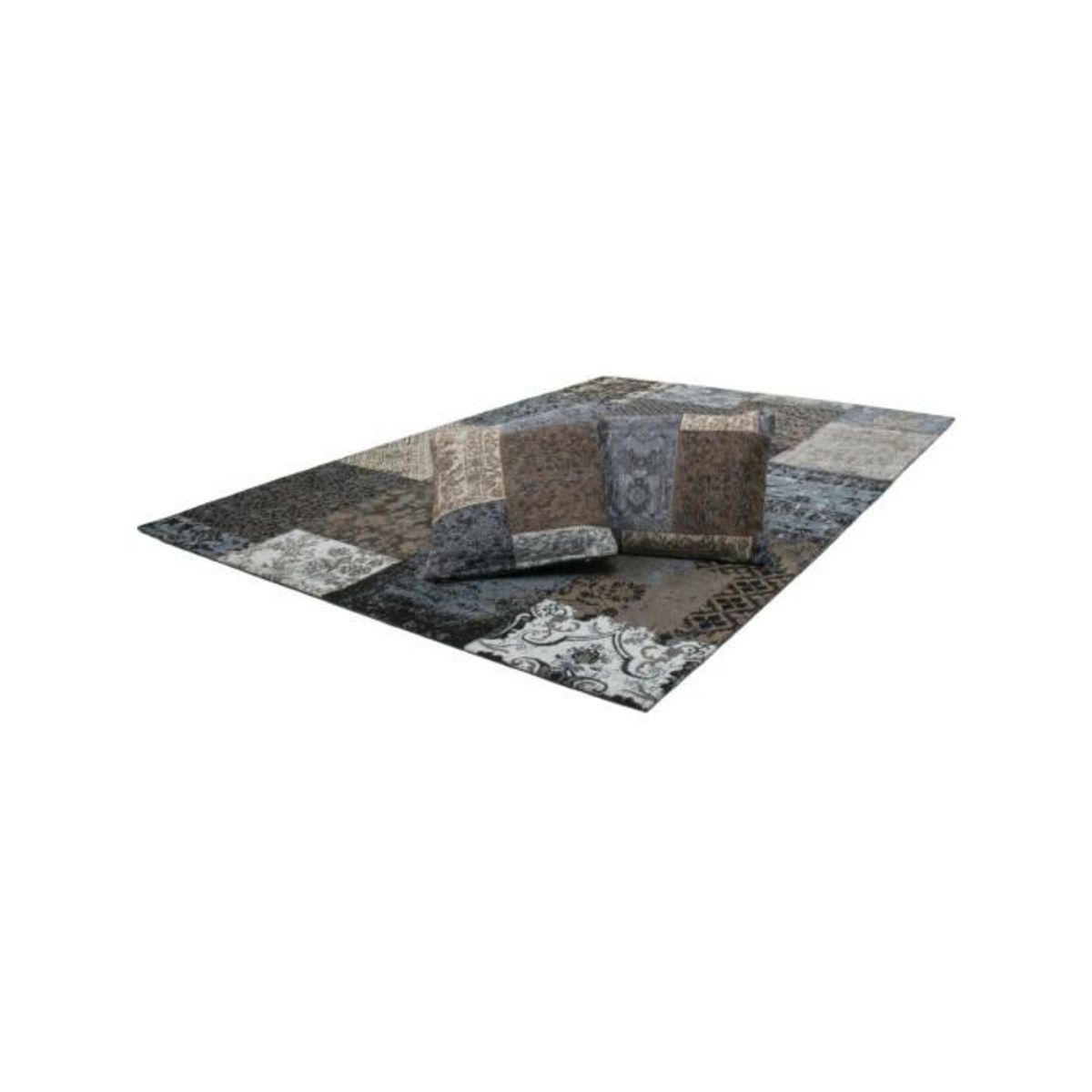 Paris Prix Coussin Déco  Symphonia  45x45cm Marron