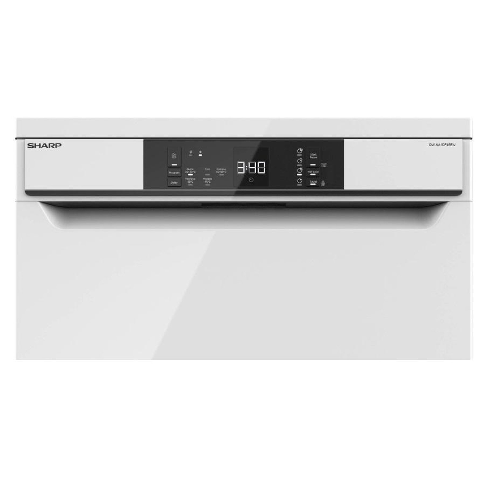 Voir la diapositive 3 : Sharp Lave-vaisselle 60cm 15 couverts 45db - qwna1df45ew