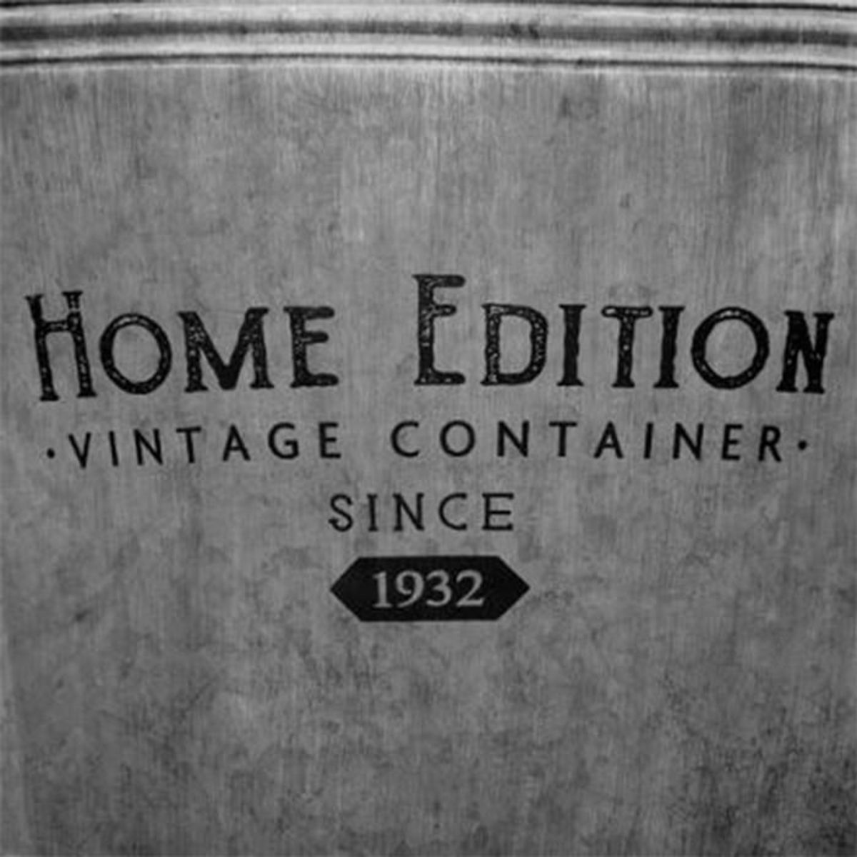 ATMOSPHERA Cache-Pot en Fer Design  Zinc  49cm Gris