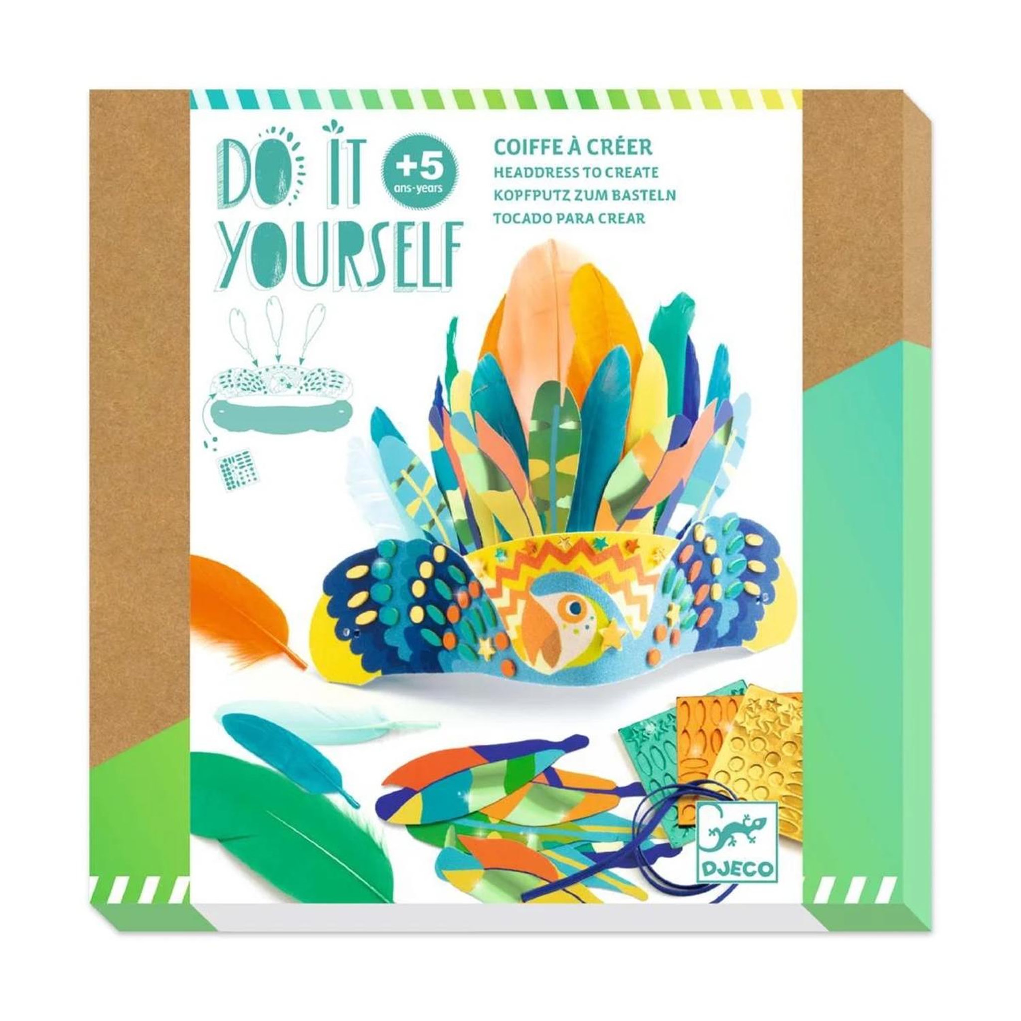 Djeco Coiffe à créer Rio - Do it Yourself
