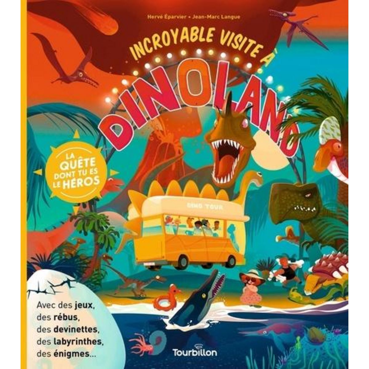 INCROYABLE VISITE A DINOLAND, Eparvier Hervé