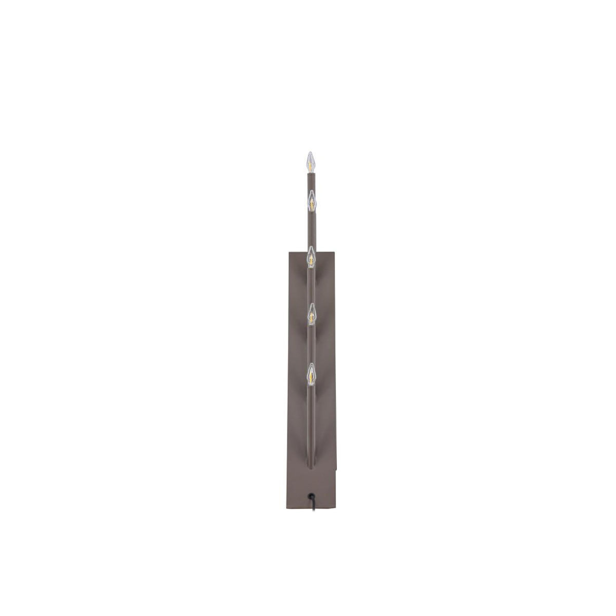 Paris Prix Lampe à Poser Bougeoir Déco  Are  64cm Marron