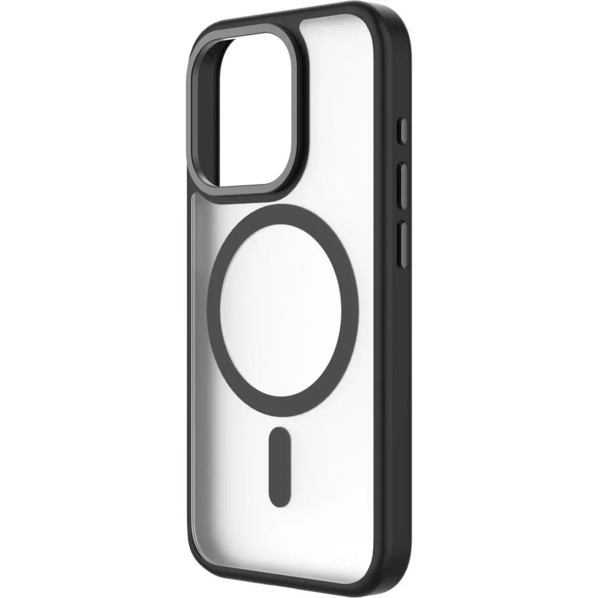Qdos Coque bumper iPhone 15 Pro MagSafe Hybrid SNAP Noir
