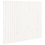 Voir la diapositive 2 : VIDAXL Tete de lit murale Blanc 127,5x3x110 cm Bois massif de pin