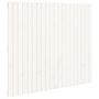 Voir la diapositive 2 : VIDAXL Tete de lit murale Blanc 127,5x3x110 cm Bois massif de pin