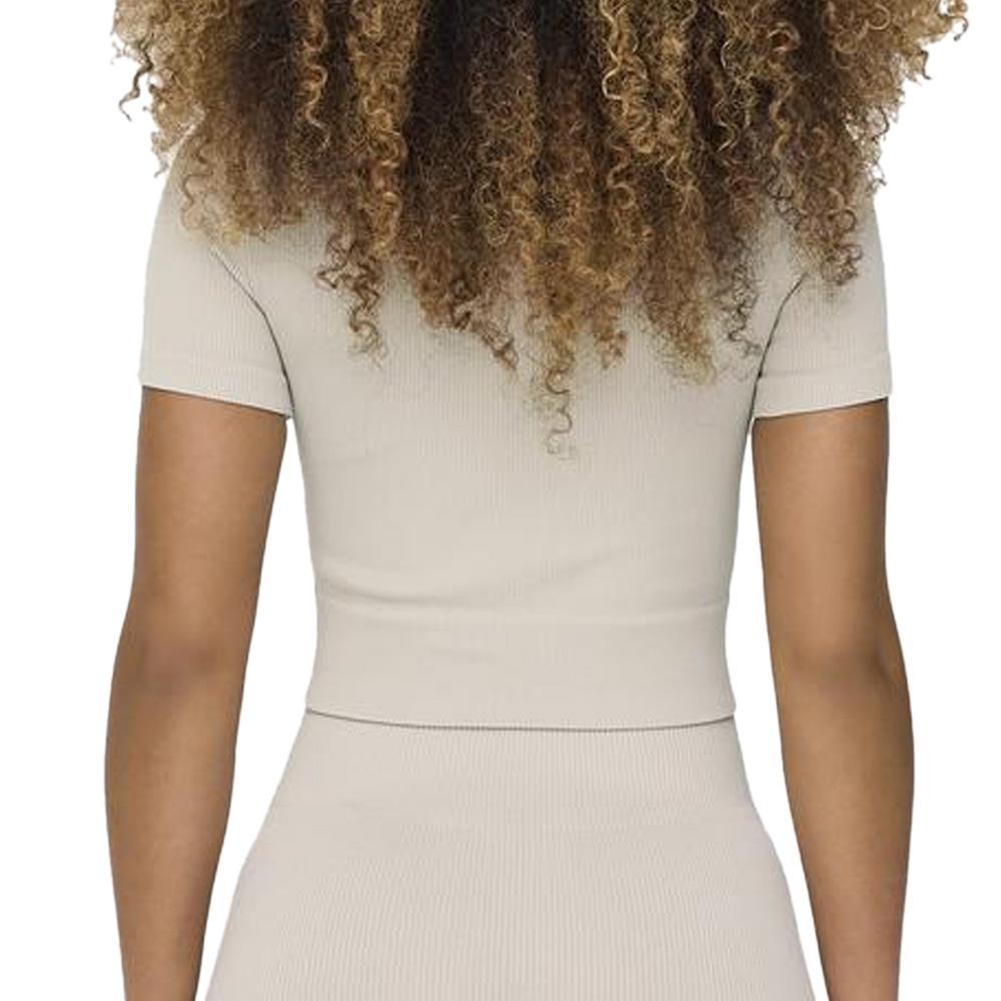 Voir la diapositive 2 : Only Top Beige Femme Only Jaia