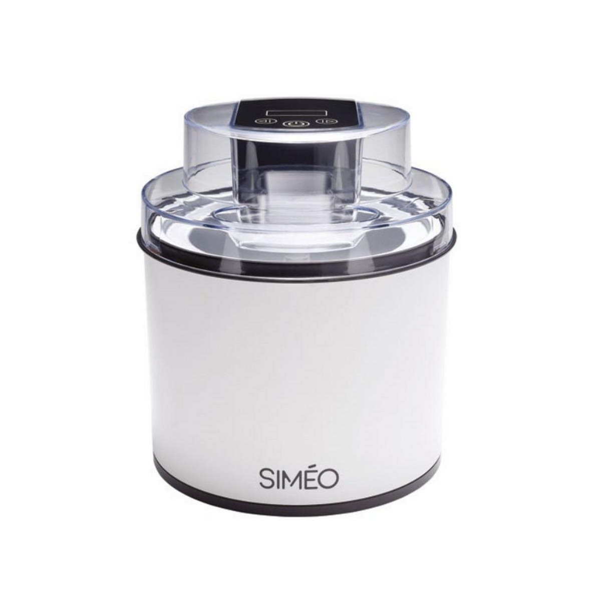 Simeo Sorbetiere 2l double rotation blanc - SOP260