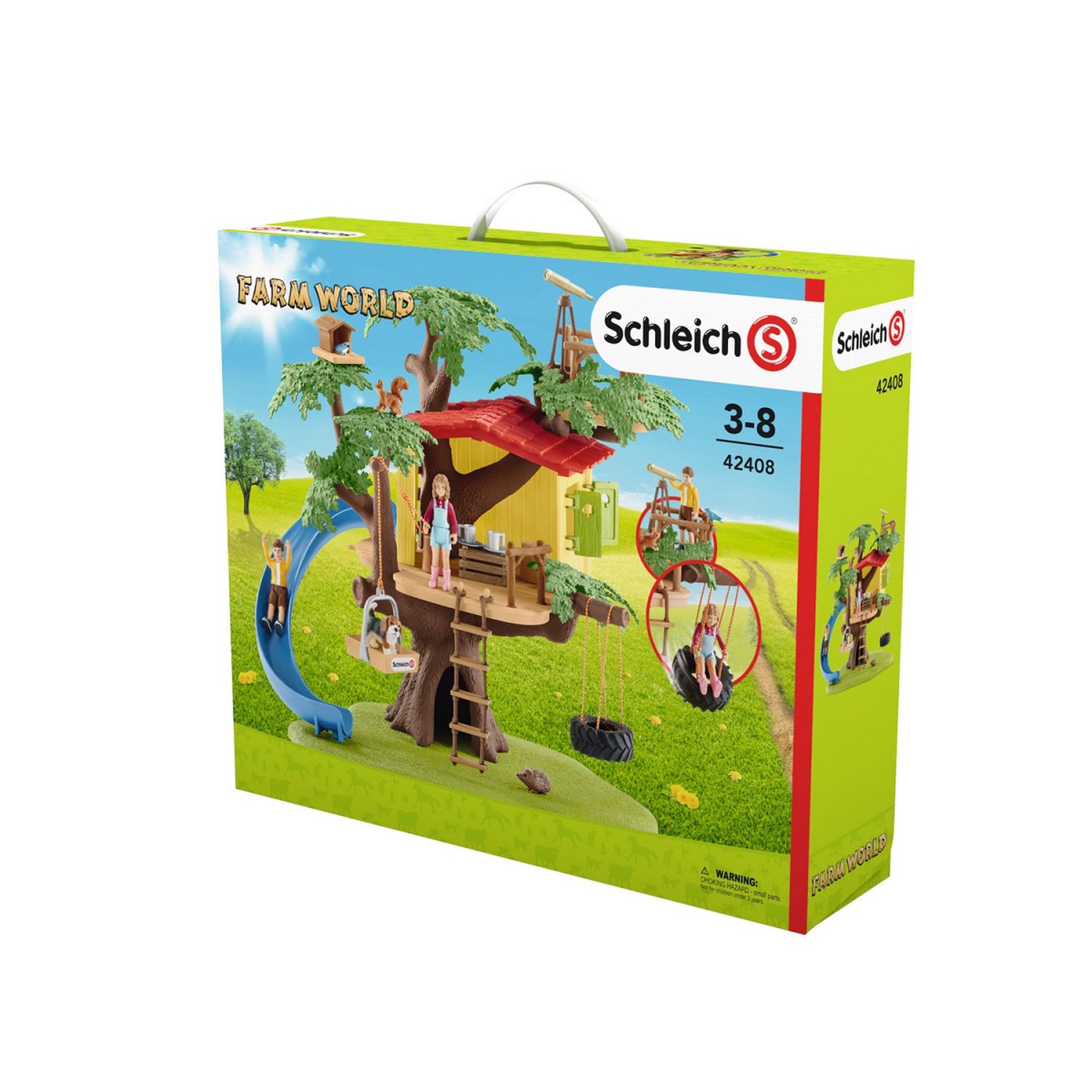 Voir la diapositive 2 : Schleich Cabane aventure