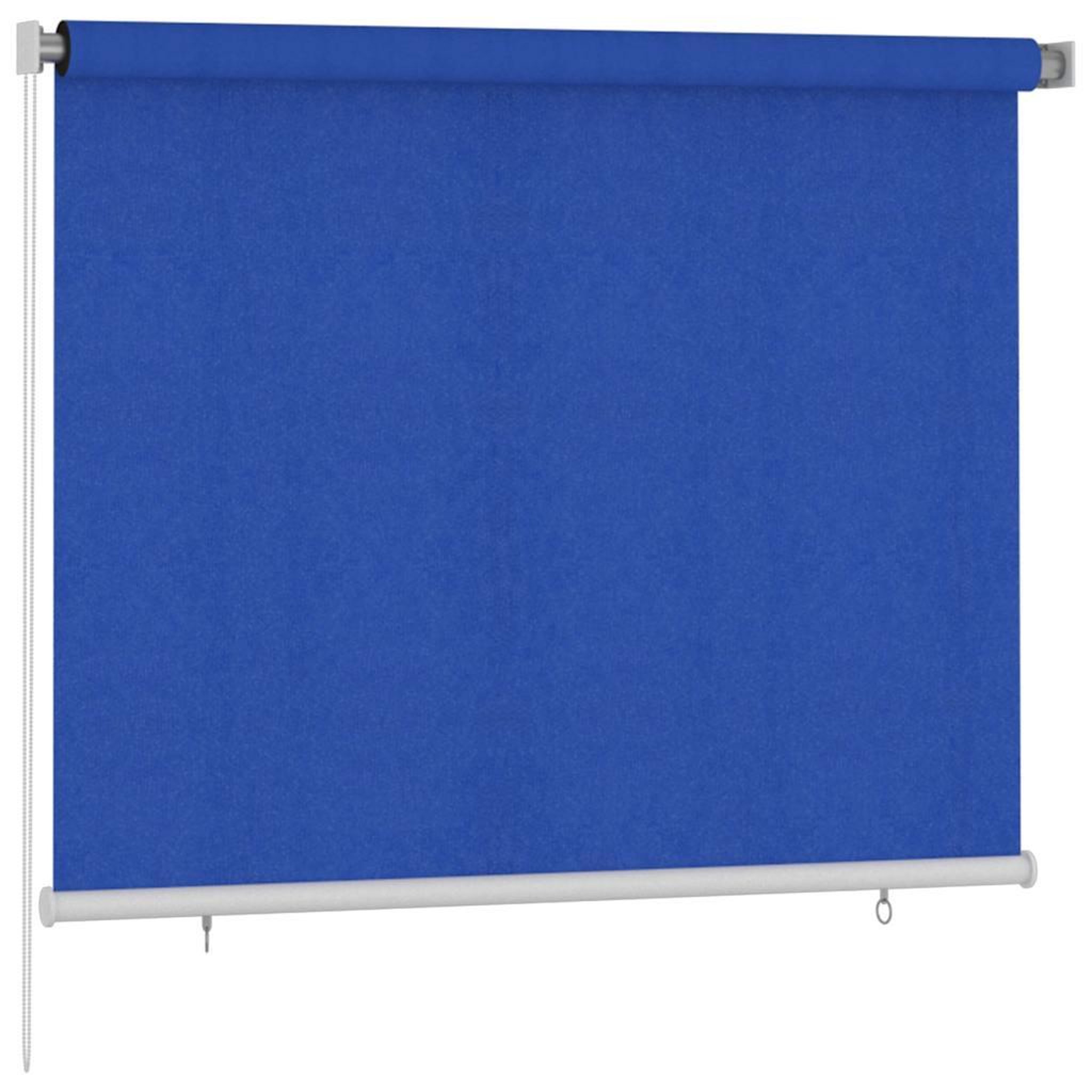 Voir la diapositive 2 : VIDAXL Store roulant d'exterieur 185 (l) x 140 (h) cm bleu hdpe