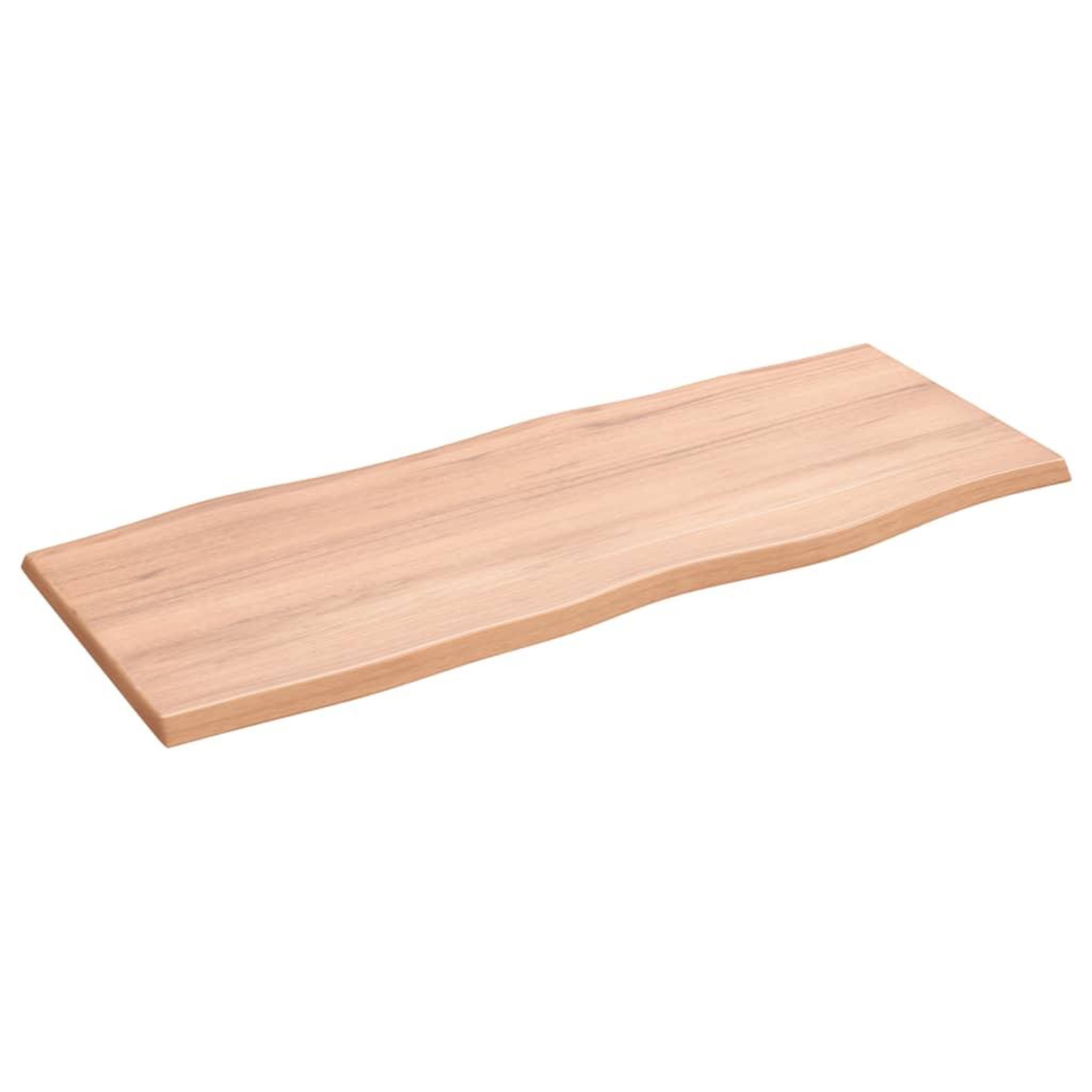 Voir la diapositive 4 : VIDAXL Dessus de table bois chene massif traite bordure assortie