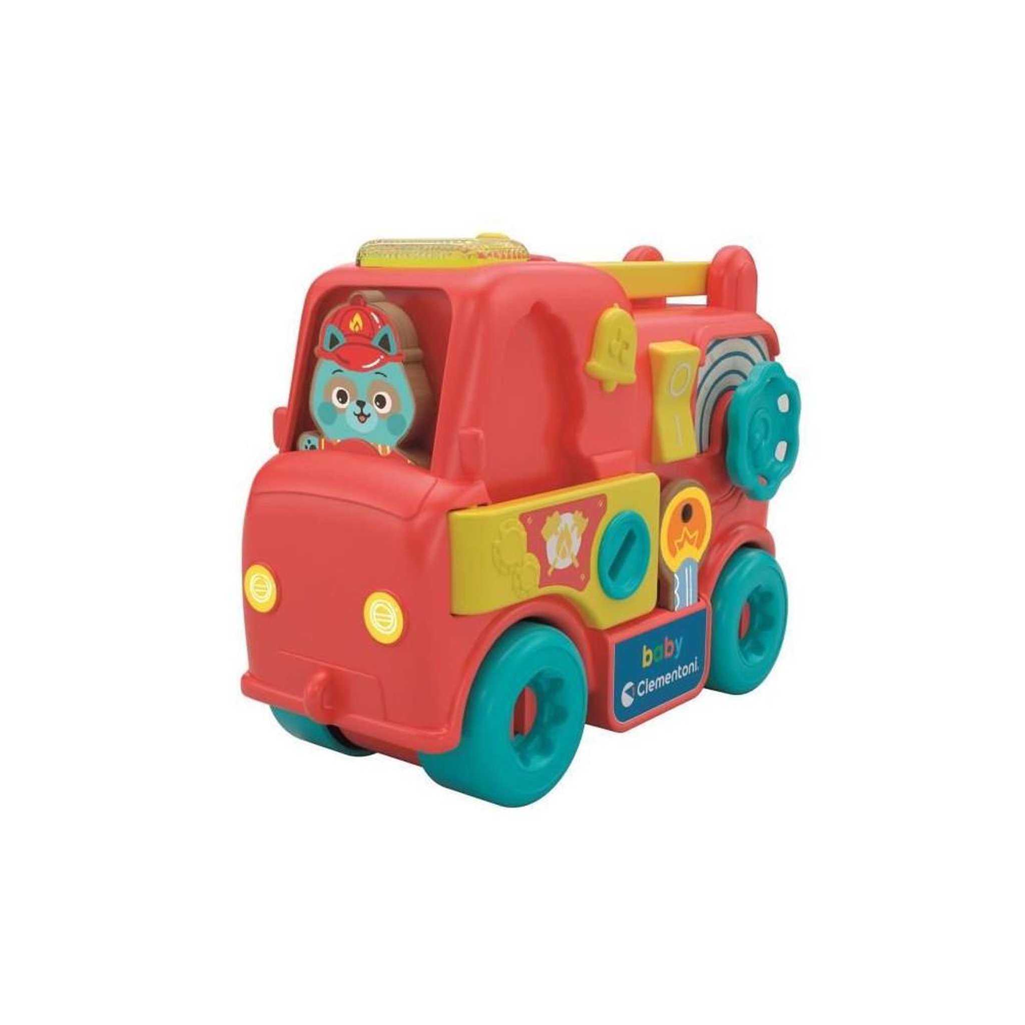 Voir la diapositive 5 : CLEMENTONI CLEMENTONI - Le camion de pompiers - Montessori