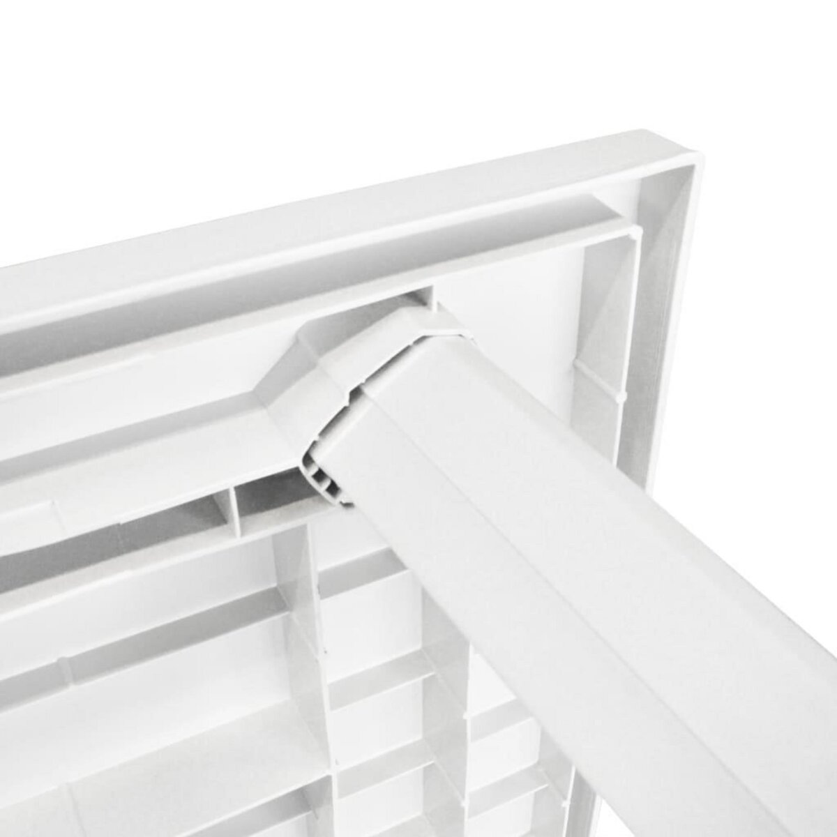 VIDAXL Table de jardin Blanc 126 x 76 x 72 cm Plastique