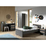 Voir la diapositive 1 : Paris Prix Chambre Complète Enfant 5P  London II  Gris Anthracite