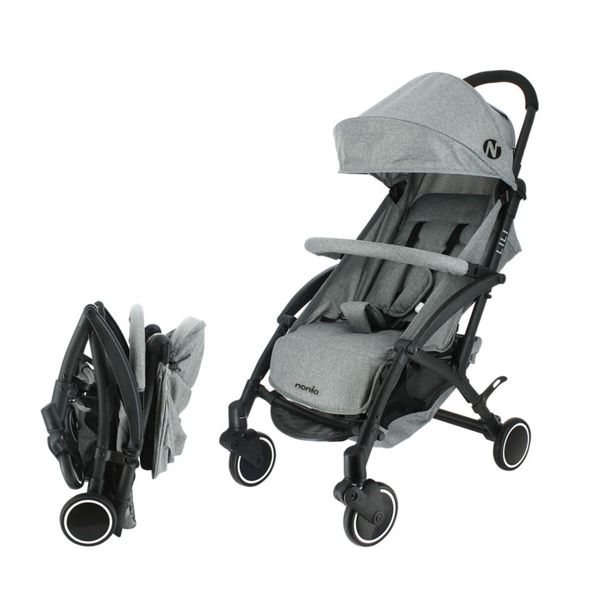 Poussette compacte légère bébé pliable/ fiorano ultra compacte