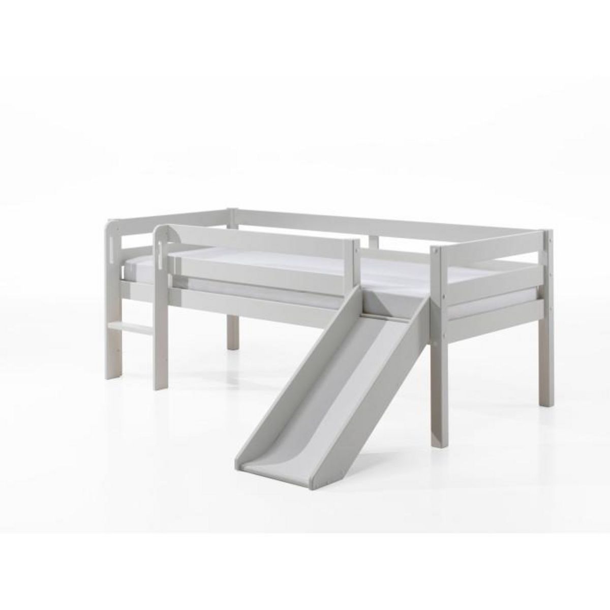 Paris Prix Pack - Lit Enfant Surélevé & Etagère  Pino II  Blanc
