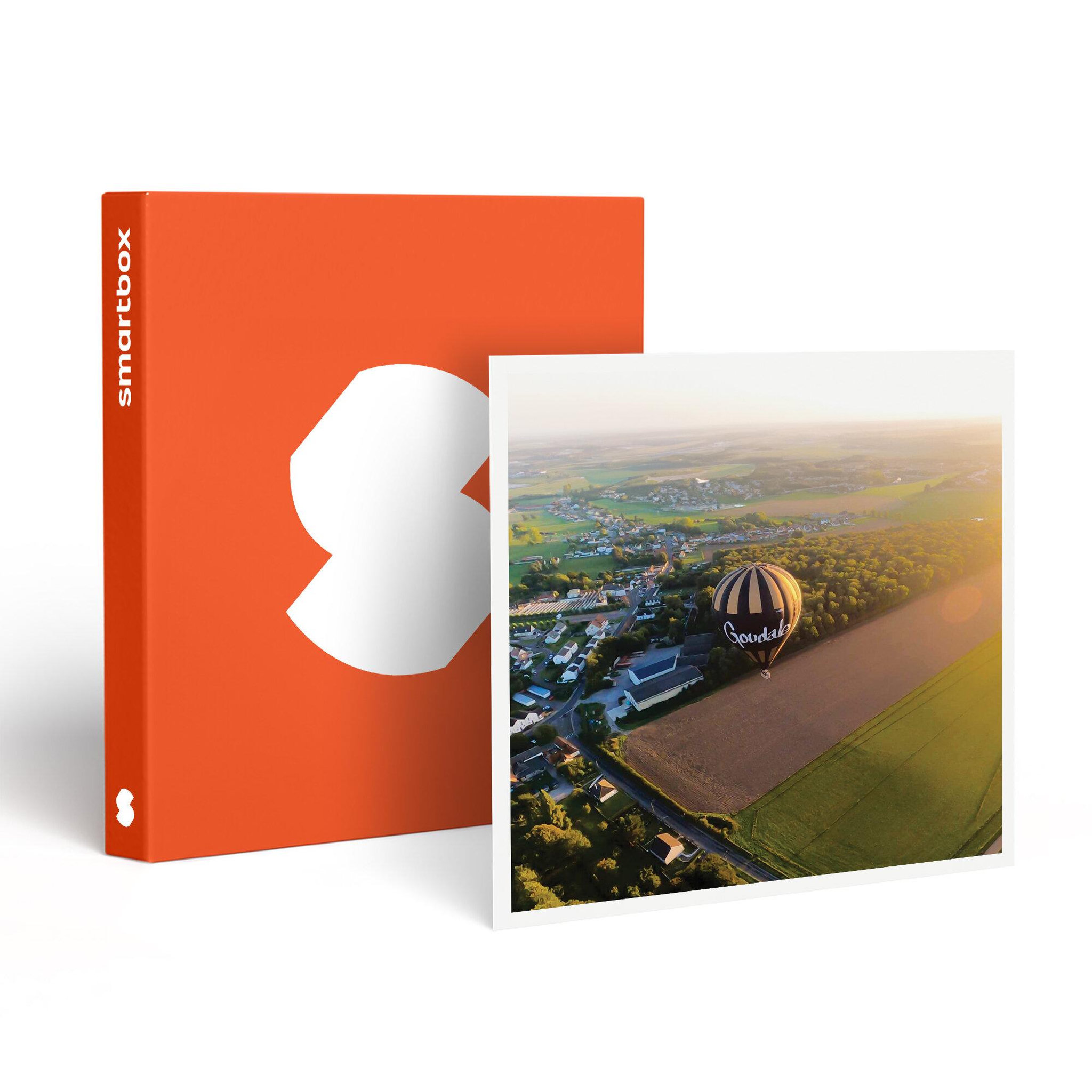 Smartbox Vol en montgolfière dans le nord-pas-de-calais - coffret cadeau sport & aventure