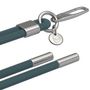 Voir la diapositive 4 : FORCE CASE Bandoulière Cordon Verte détails silver