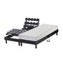 Voir la diapositive 3 : Ensemble TPR tous plots réglables + Matelas Mousse 2x80x200 cm MEMORYLUX