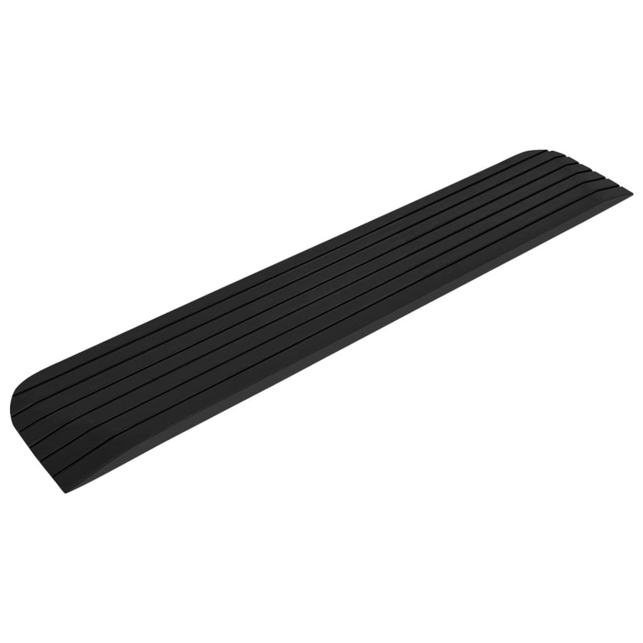 Voir la diapositive 3 : VIDAXL Rampes de seuil 2 pcs 110x21x2,5 cm Caoutchouc