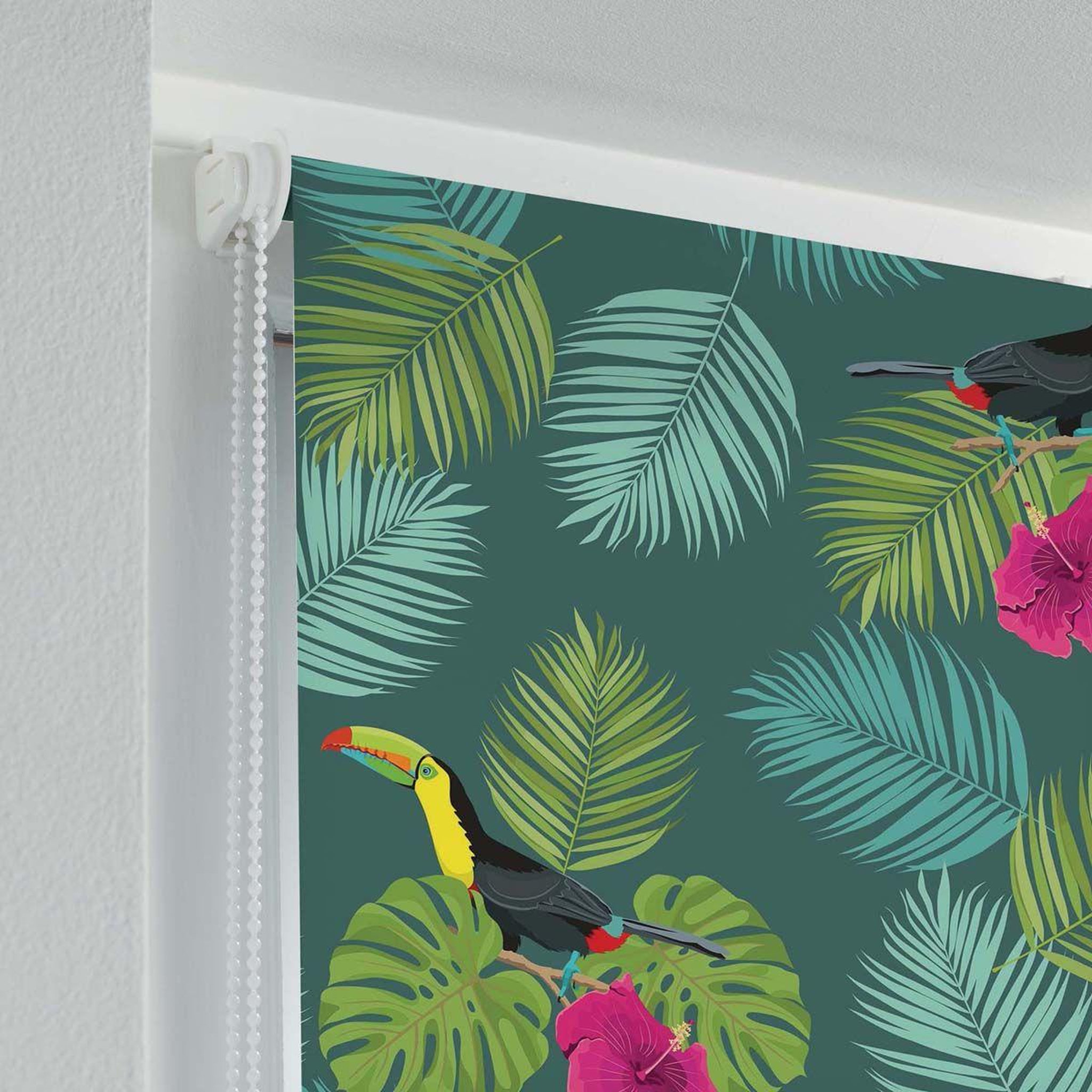 Voir la diapositive 2 : Douceur d'Intérieur Store enrouleur tamisant  domingo  60x180cm vert