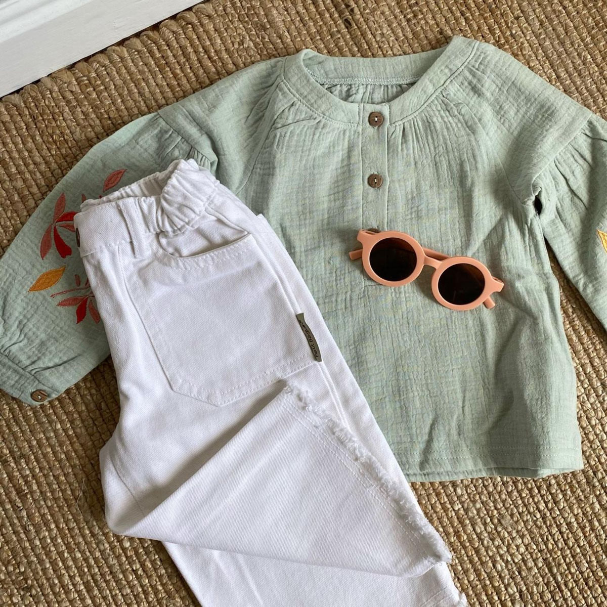 Petit Béguin Pantalon bébé Minaouet