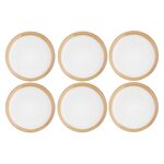 BJORN Assiette COSMOS Ø27,5cm - 6 pièces - Crème
