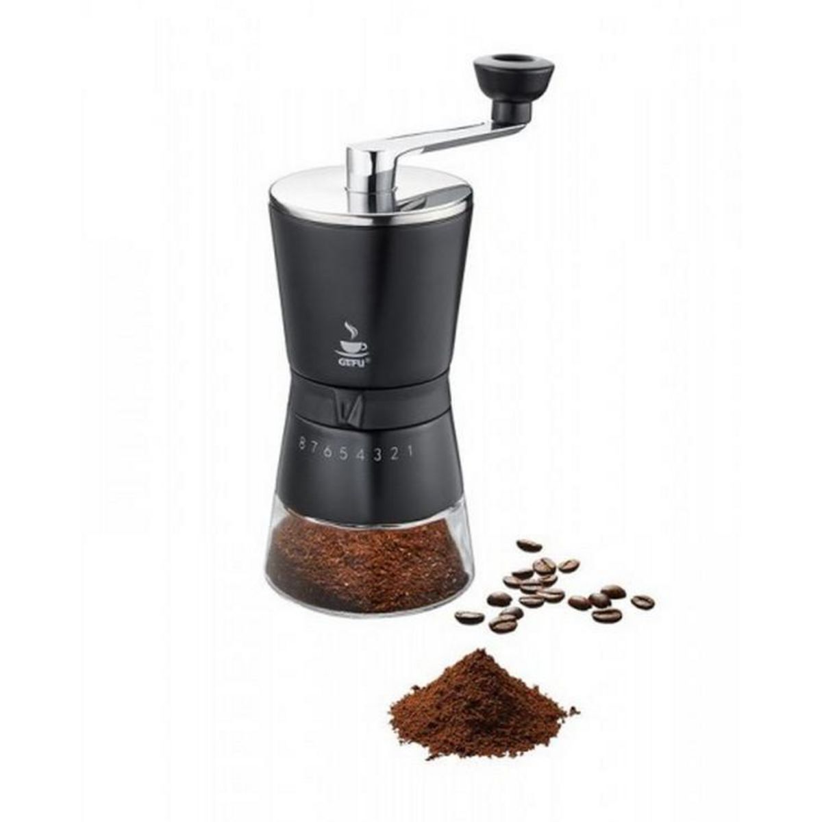 GEFU Moulin à café 21.5cm noir - 16331