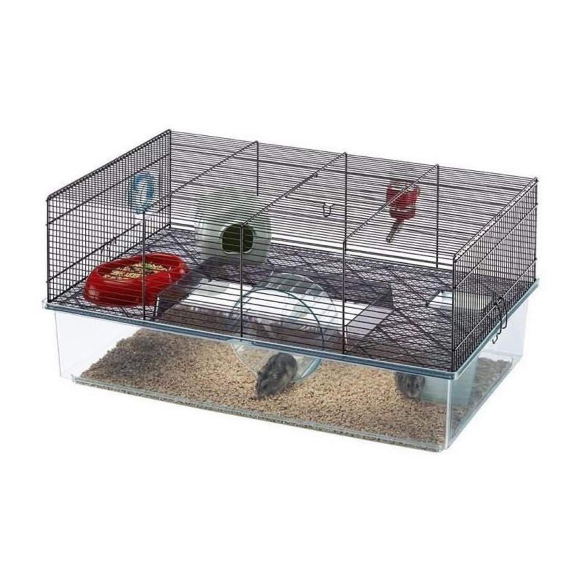 Ferplast Cage - FERPLAST - FAVOLA - 60 x 36,5 x h 30 cm - Hauteur de bac élevé