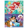 Voir la diapositive 2 : EDUCA Puzzle 2 x 48 - Princesse Ariel et Princesse Jasmin