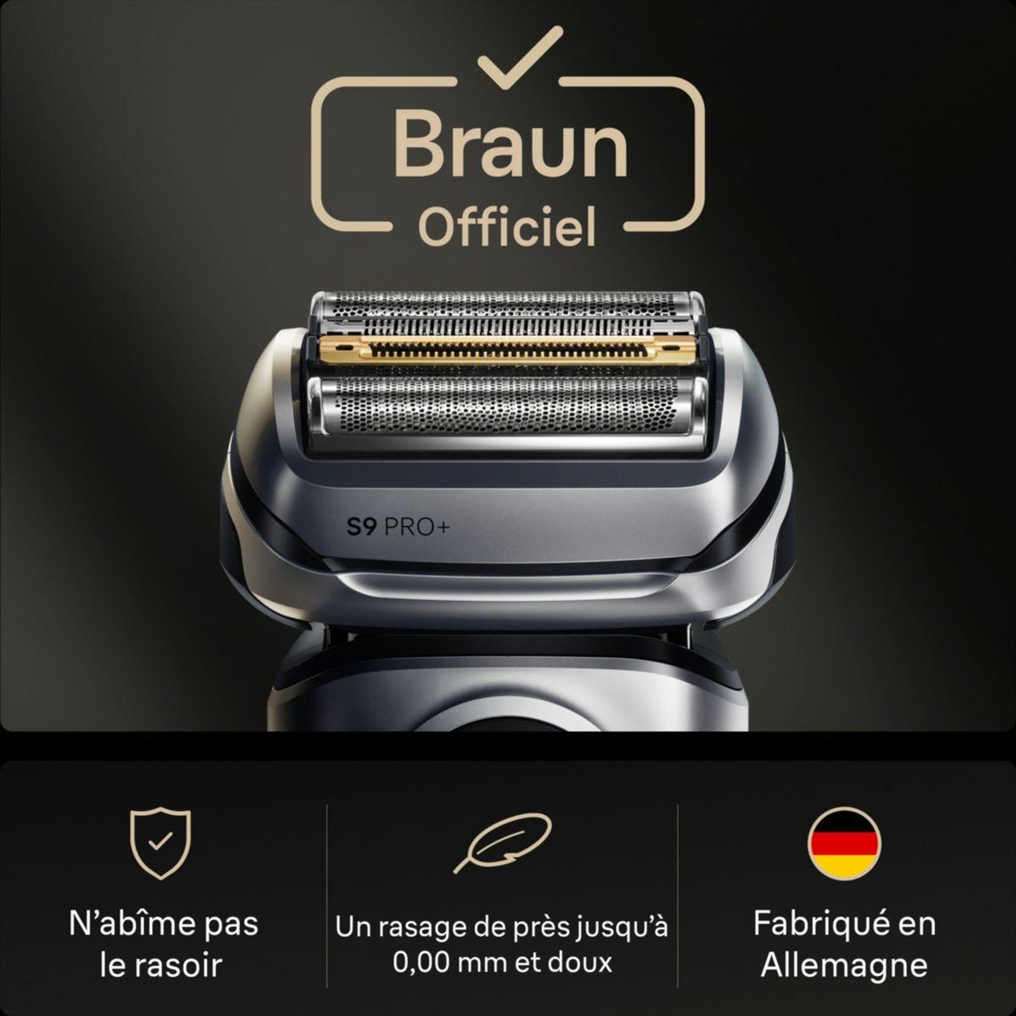 Voir la diapositive 3 : BRAUN Tête de rasoir tete de rasoir 96m