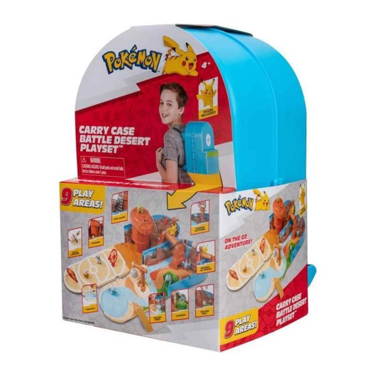 BANDAI Sac a dos du dresseur Désert - BANDAI - Pokémon - Univers de jeu Pokémon transportable