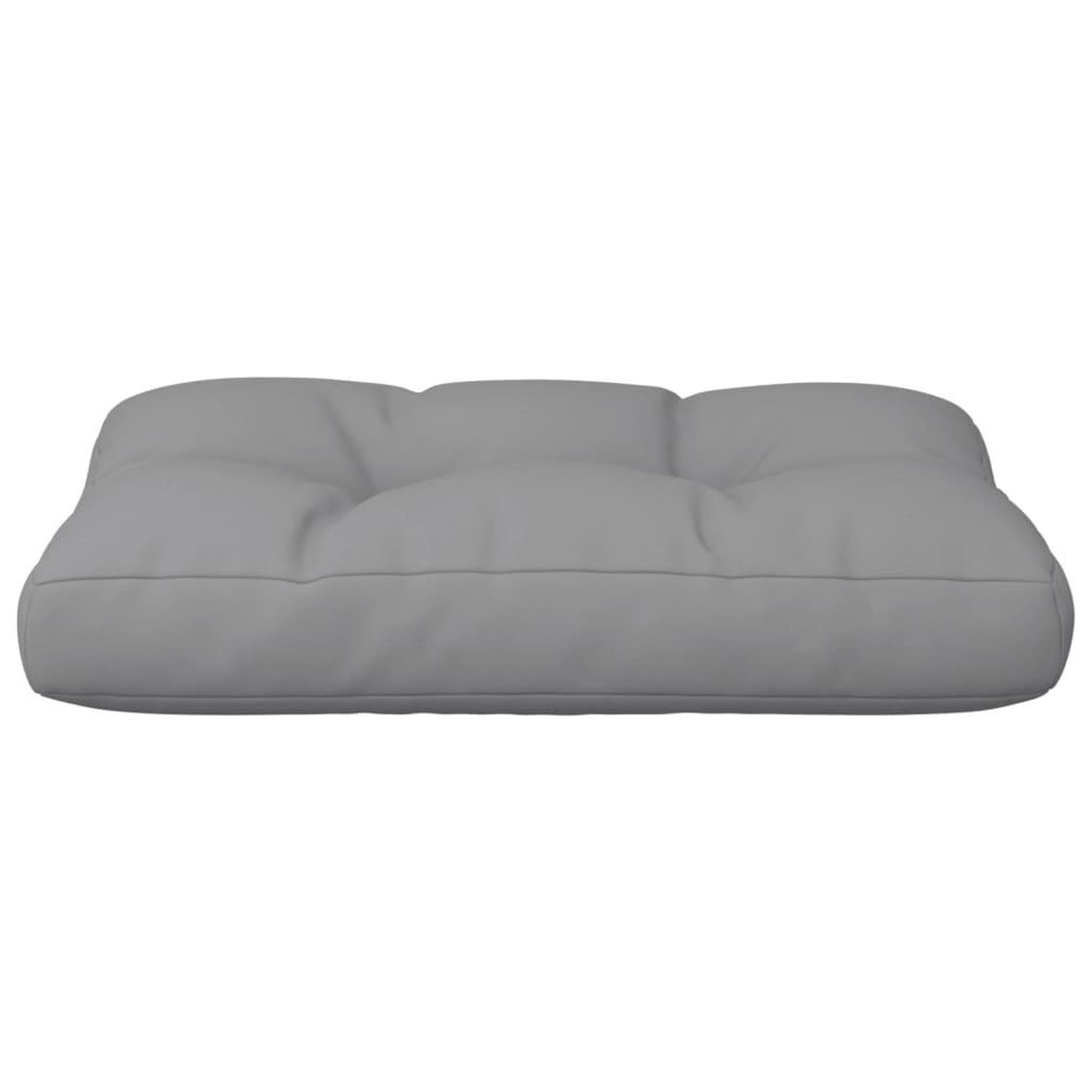 Voir la diapositive 5 : VIDAXL Coussin de palette gris 50x40x12 cm tissu