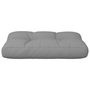 Voir la diapositive 5 : VIDAXL Coussin de palette gris 50x40x12 cm tissu