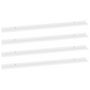 Voir la diapositive 2 : VIDAXL Etageres murales 4 pcs Blanc 115x9x3 cm