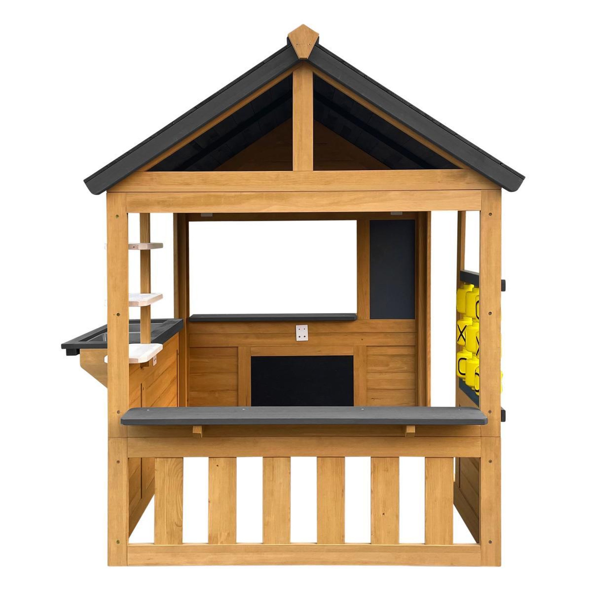 Voir la diapositive 2 : Axi House Maisonnette en bois - Lynn