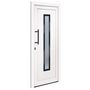 Voir la diapositive 2 : VIDAXL Porte d'entree Blanc 88x200 cm PVC