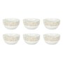 Voir la diapositive 1 : Paris Prix Lot de 6 Bols en Porcelaine  Faience  60cl Blanc
