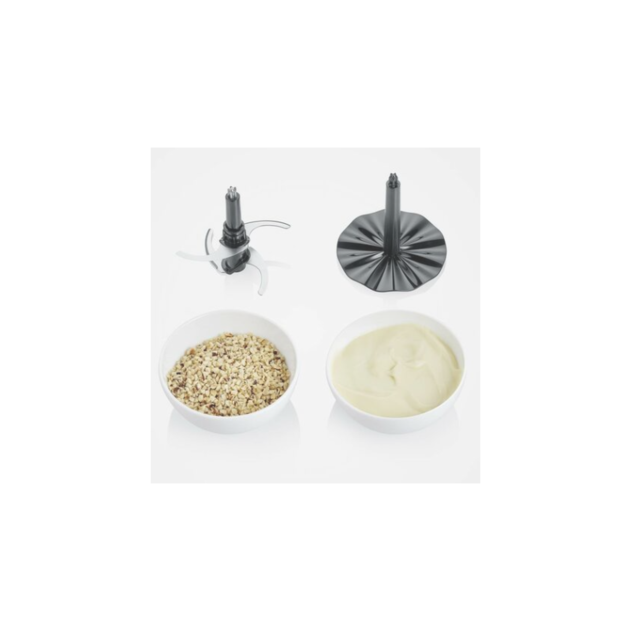 Voir la diapositive 2 : SEVERIN Mini-hachoir 1l 400w inox - km3867