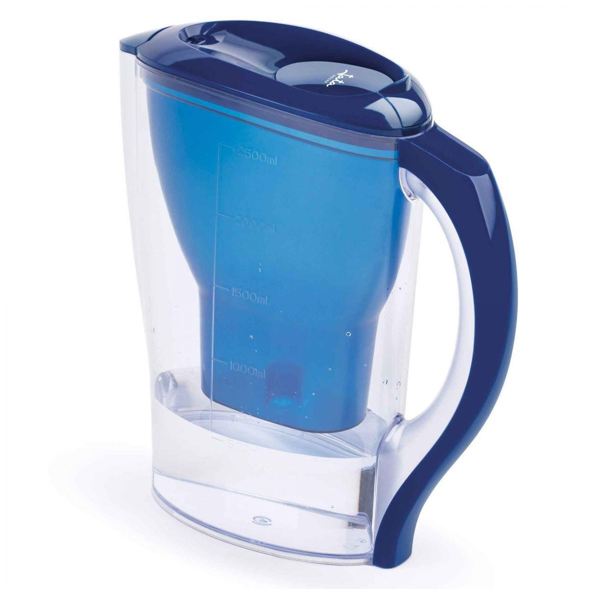 Voir la diapositive 2 : JATA Carafe filtrante JATA HJAR1001 bleue 2,5 litres