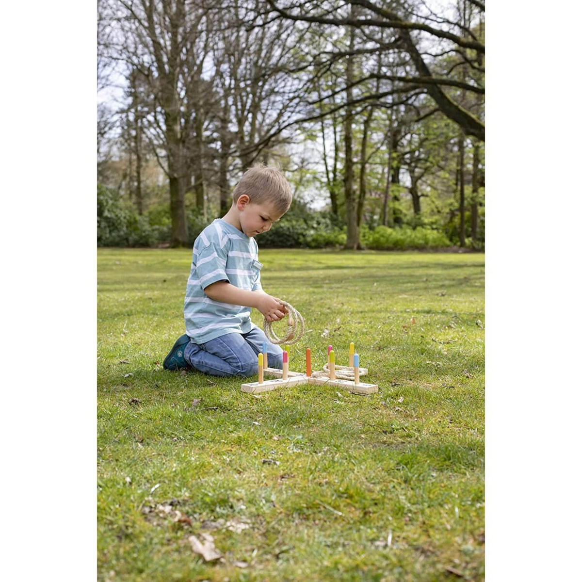 Eichhorn Jeu de Croix en Bois Outdoor