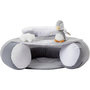Voir la diapositive 1 : NUBY Siege gonflable - NUBY - Sit & Play au sol - Plateau amovible - Des 6 mois - Gris