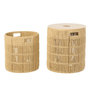 Voir la diapositive 2 : Paris Prix Lot de 2 Paniers de Rangement  Ryan  46cm Naturel