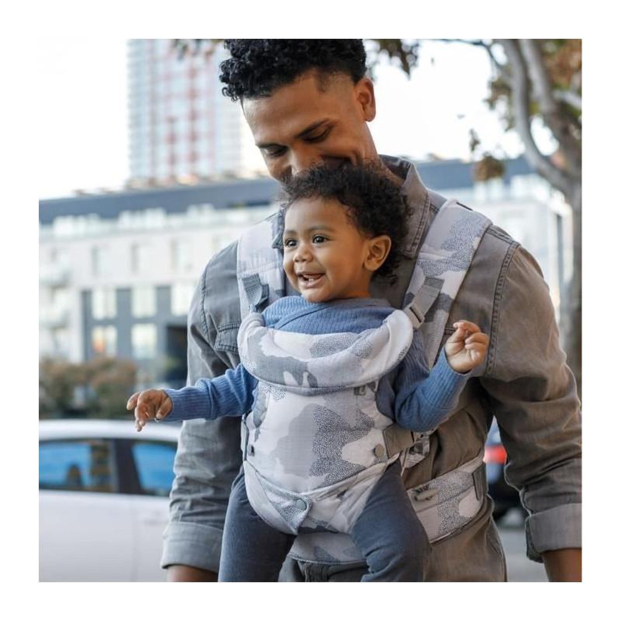 Voir la diapositive 3 : INFANTINO Porte-Bébé INFANTINO Flip Ergo 4 en 1 Bleu