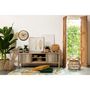 Voir la diapositive 2 : ATMOSPHERA Meuble TV 2 portes en bois BANILA - Beige
