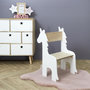 Voir la diapositive 6 : Paris Prix Chaise Enfant en Bois  Licorne  60cm Blanc