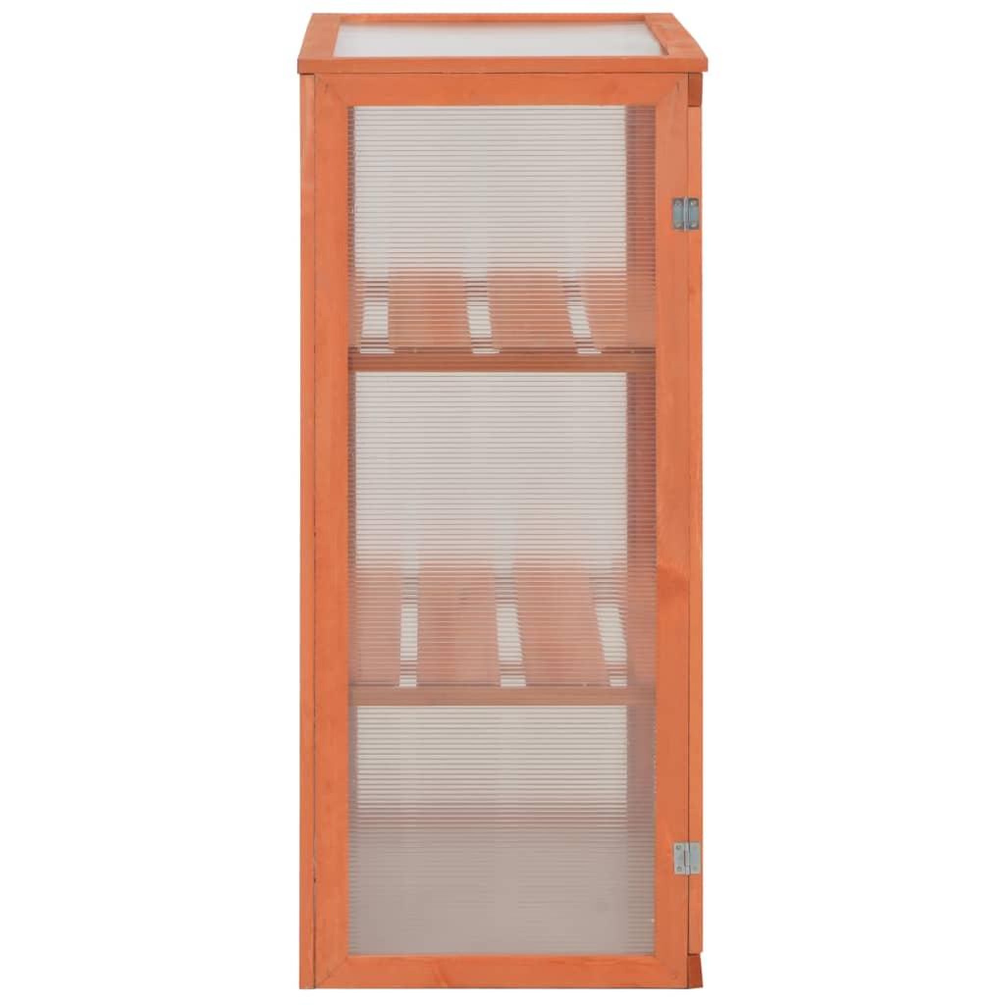 Voir la diapositive 5 : VIDAXL Serre Bois 75x47x109 cm
