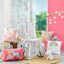Voir la diapositive 3 : Paris Prix Plaid Enfant  Princesse Licorne  125x150cm Blanc