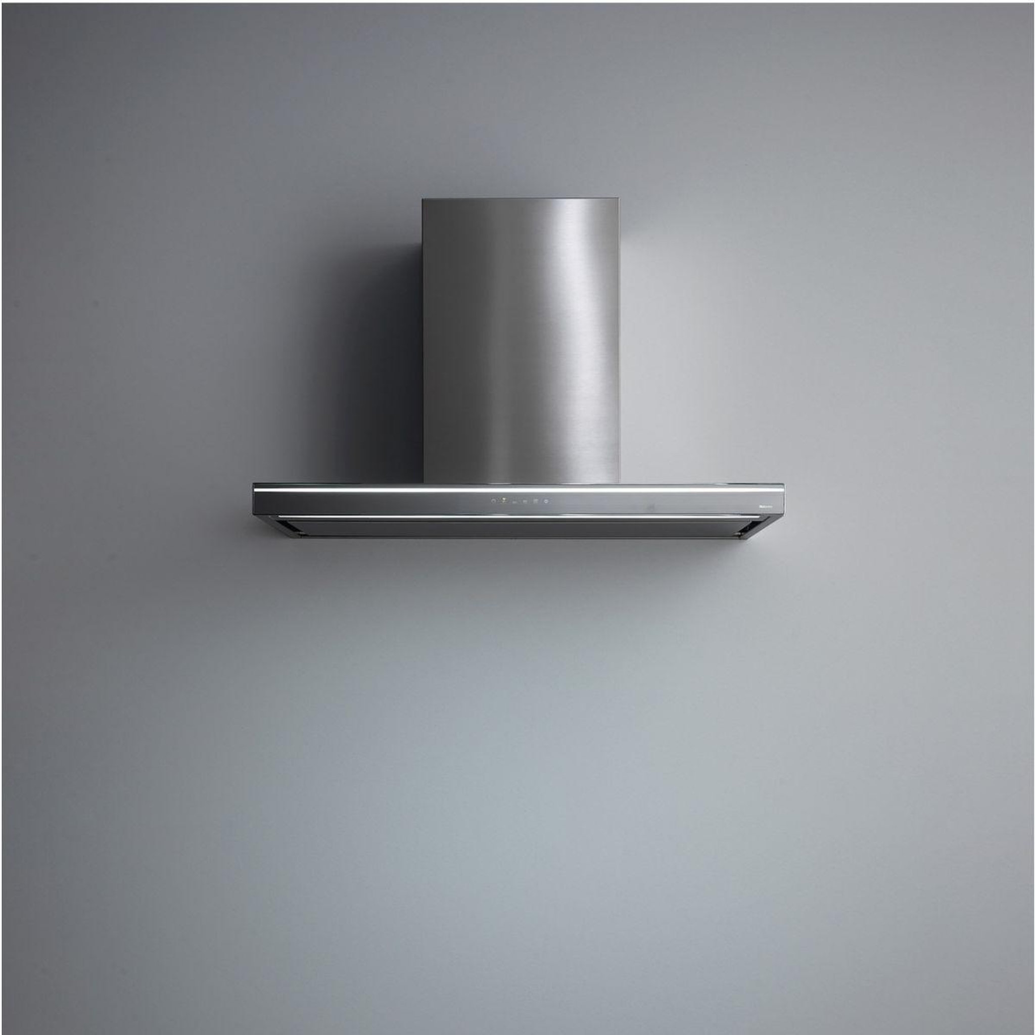 Voir la diapositive 2 : Falmec Hotte décorative murale LUMINA 1430 MURAL 90 INOX/VERRE Gris
