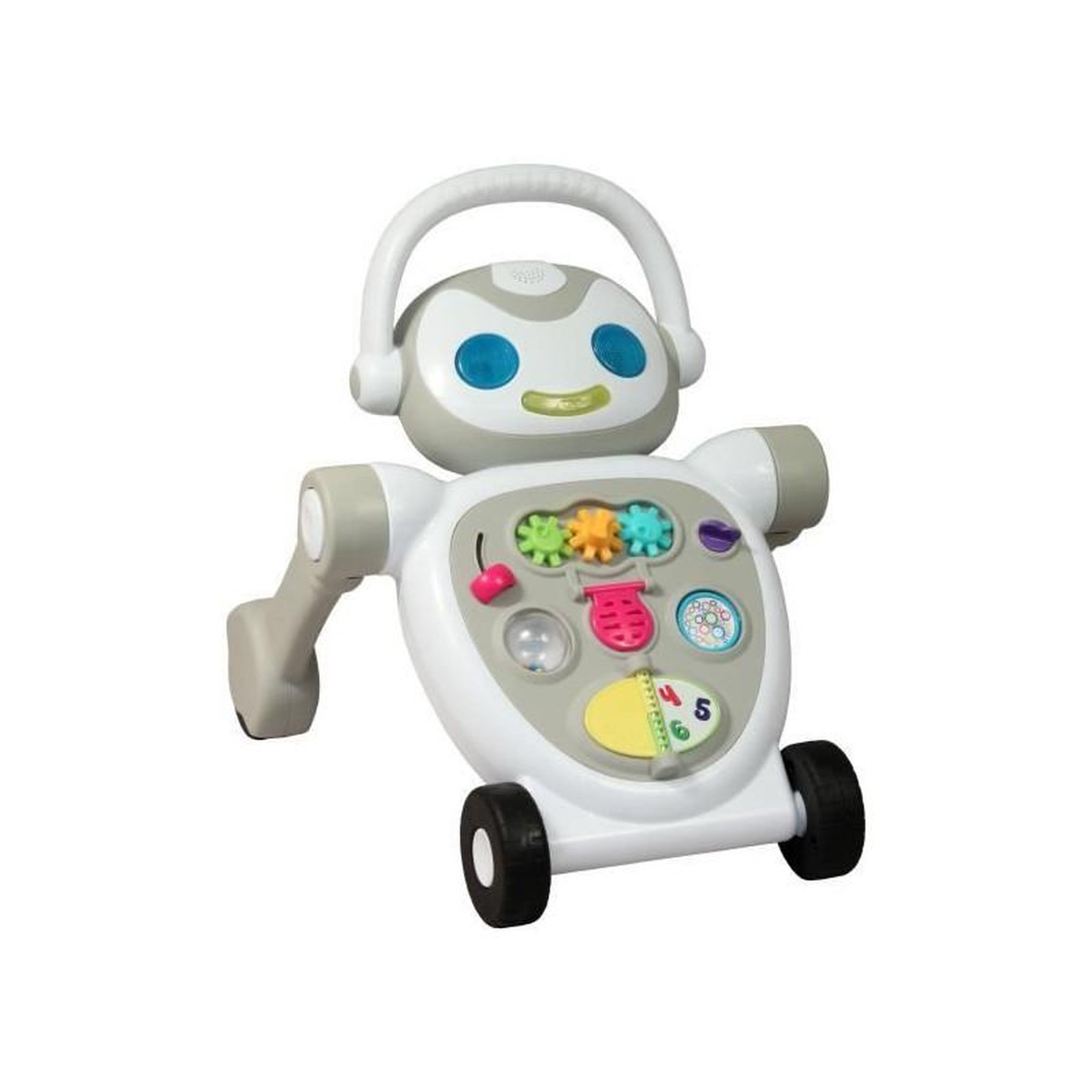 BAMBISOL Trotteur marcheur - BAMBISOL - Nono le Robot - De 10 a 36 mois - Parlant - Musical - Jeux électroniques interactifs - Blanc